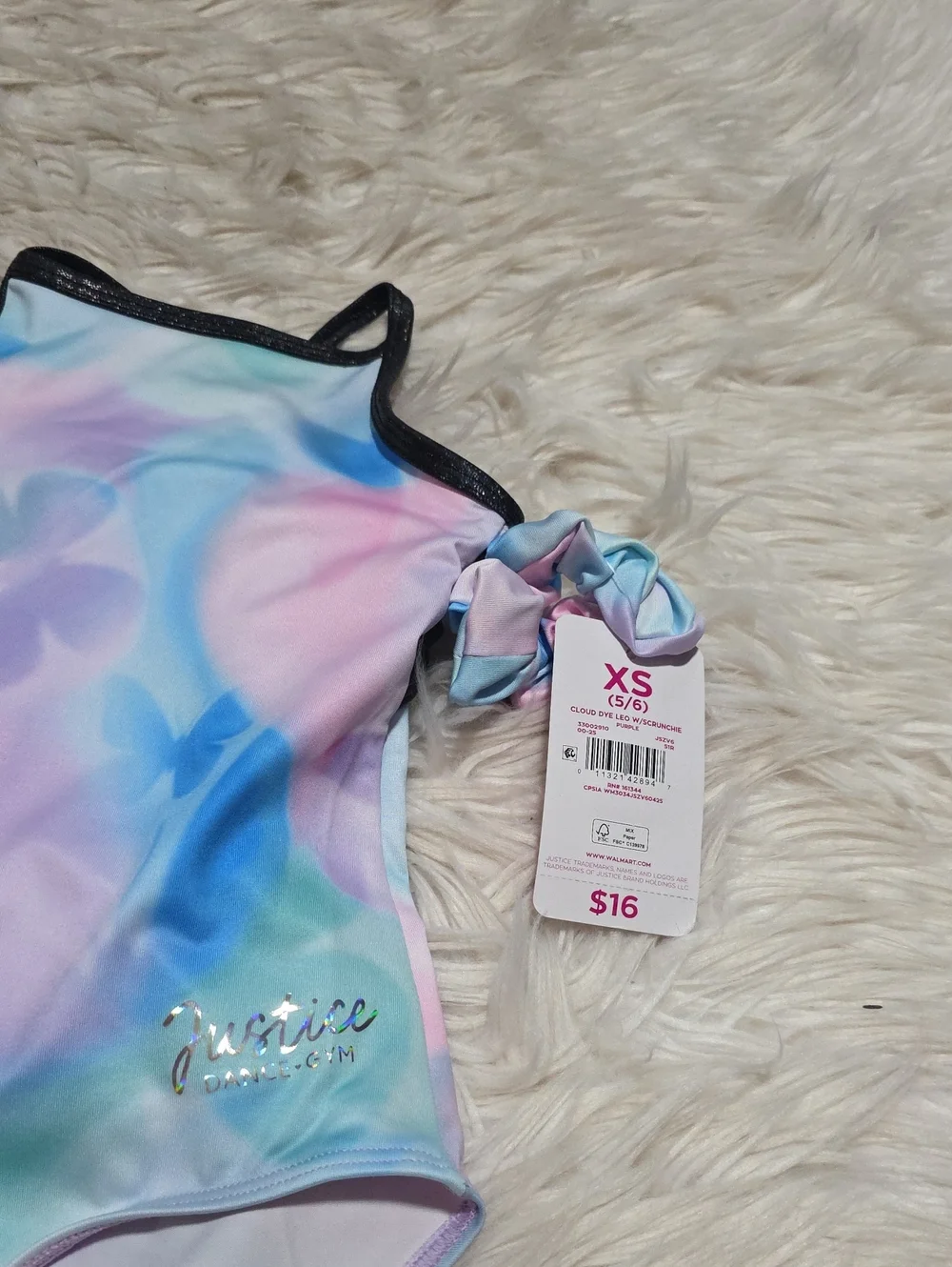 NWT Justice Dance/Gymnastics Leotard- XS Or 5/6